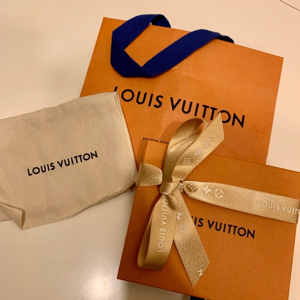 Louis Vuitton small bag, box and dust bag